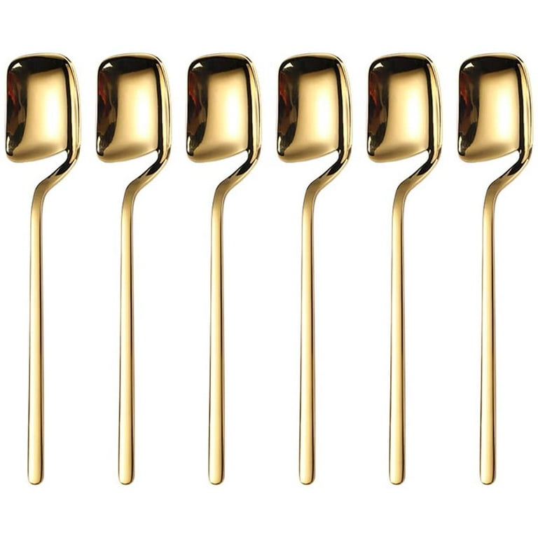 Golden Tasting Spoons