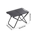 thumbnail image 3 of Mesa Plegable Multifuncional para Exteriores, Mesa de Té Pequeña y Ligera para Camping., 3 of 6