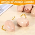 thumbnail image 4 of Ensemble de 6 Pcs Maracas en Bois en Forme d'Œuf pour Enfants, 4 of 5