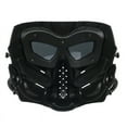 Tactical Full Face Protective Mask Paintball Alien Protective Face