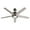 Brushed Nickel+Gray-5, variant on VAGIZM Ceiling Fan 52'' With Light: Modern Remote Control Fans Downrod Mounted - Quiet Reversible DC Motor - Light Memory Function for Patio Dining Room Outdoor Indoor