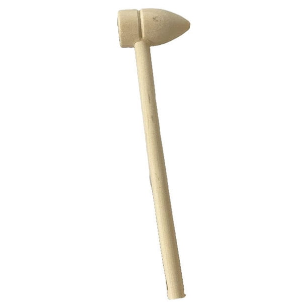 Matsuzay Paquete de 10 martillos de madera, mazos de dura, reemplazo de marisco, galletas, juguetes, decoración de fiestas, manualidades, Herramientas y accesorios para hornear propina Matsuzay HA062334-03B