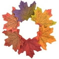 thumbnail image 6 of Cheers.US 50Pcs Artificial Maple Leaves Fall Leaves Silk Fake Leaves for Autumn Decoration Faux Autumn Leaves for Garland Wedding House Decorations, 6 of 7
