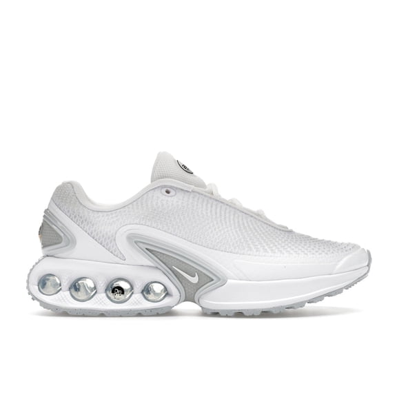 Nike Women's Air Max Dn White Metallic Silver Running Shoes, from StockX