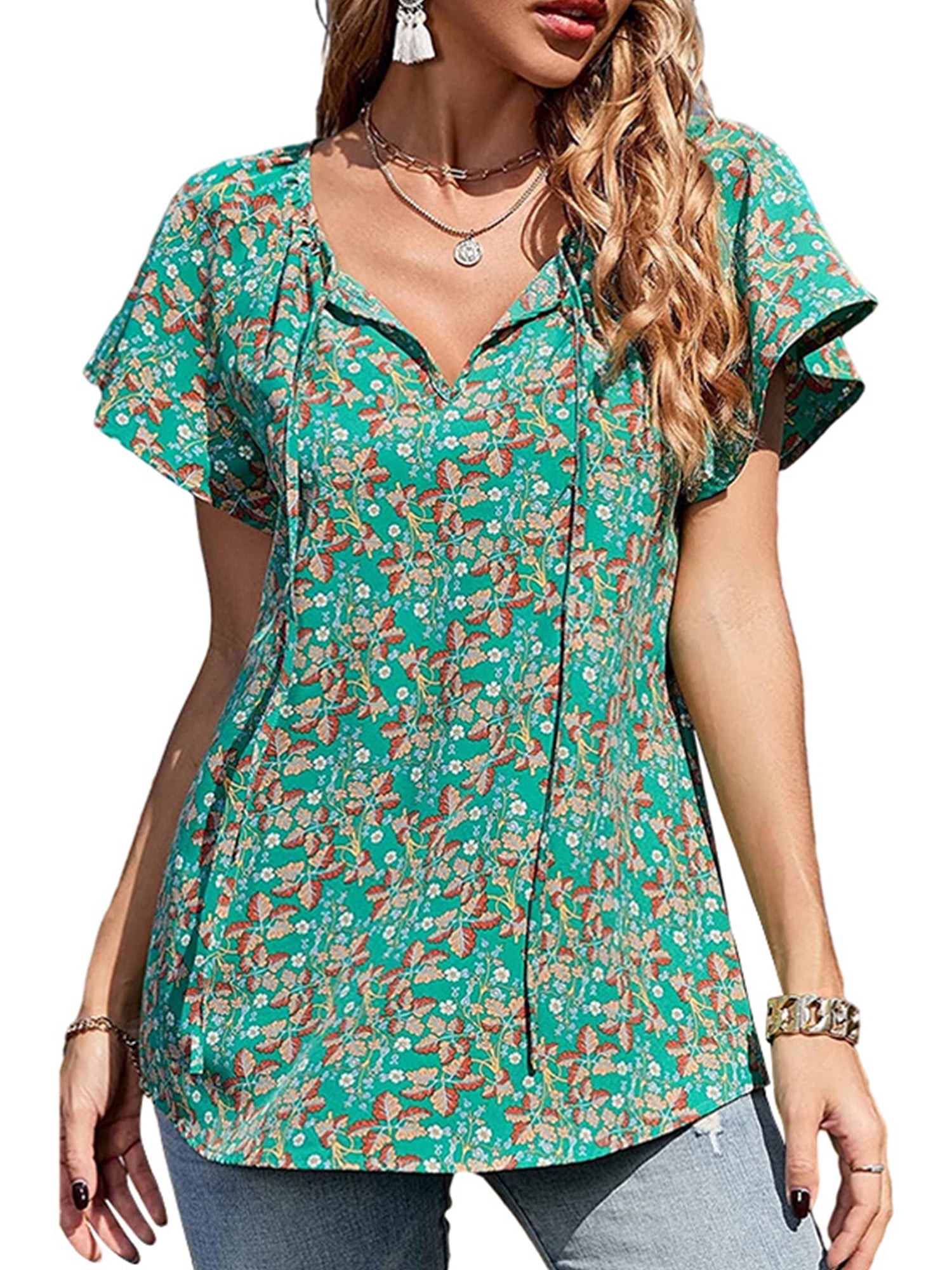 Plus size w s s boho b b t s tops l c t 0 99 telhaco br