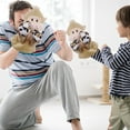thumbnail image 1 of Muñeca de boxeo de marioneta de mano animal | Relleno de fibra suave | Juego de roles, narración de historias, habilidades de comunicación | Material duradero reutilizable | Entretenimiento, 1 of 6