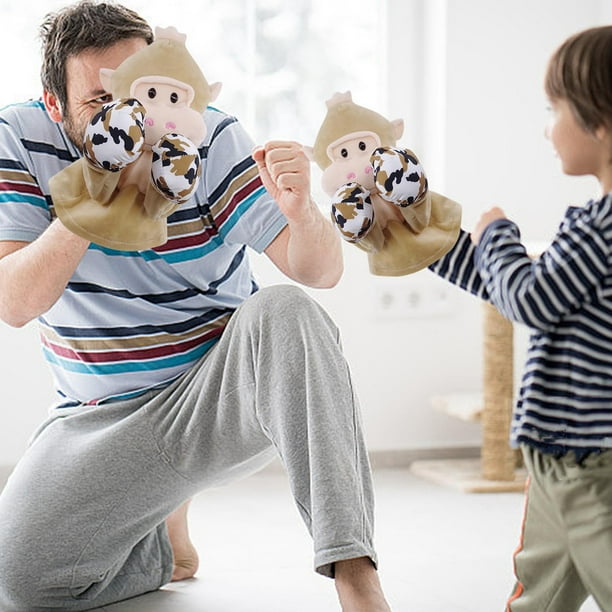 Fiudx Ofertas y liquidaciones Animales Marionetas de Mano Muñecas de Boxeo Niños Niñas Marionetas de Mano Animales Juguetes