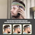 thumbnail image 4 of Upgraded Adjustable Size Silicone Hair Clipper With Neck Hair Trimming And Styling Tool Suitable For Adults And Children,Black Polyester Hair Care Net, 4 of 9
