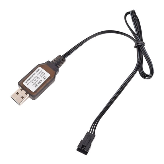MANNYA 3Pin Plug Battery Charging Wire 7.4V Charging Cable Cord for Remote Controlled Watch Twist Car 60cm Length