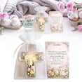 thumbnail image 2 of ChromaMuse Easter Pocket, Easter Bunny Hugs with Prayer Card Basket Stuffers Easter Gifts for Coworkers Friends Daughter Son New Beginnings & Stocking Fillers, 2 of 9