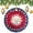 Pattern-1, variant on Vintage Wooden Door Ceramics Ornaments Wooden Barn Doors Christmas Ornament Keepsake Xmas Tree Decoration Housewarming Gift
