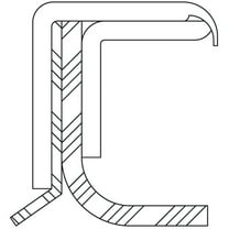 National 5277 Crankshaft Seal Fits select: 1983-2010 FORD F150, 2006-2012 FORD FUSION