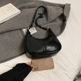 thumbnail image 4 of Bolso de hombro JYG Small Hobo para mujer Retro Crescent Black, 4 of 6