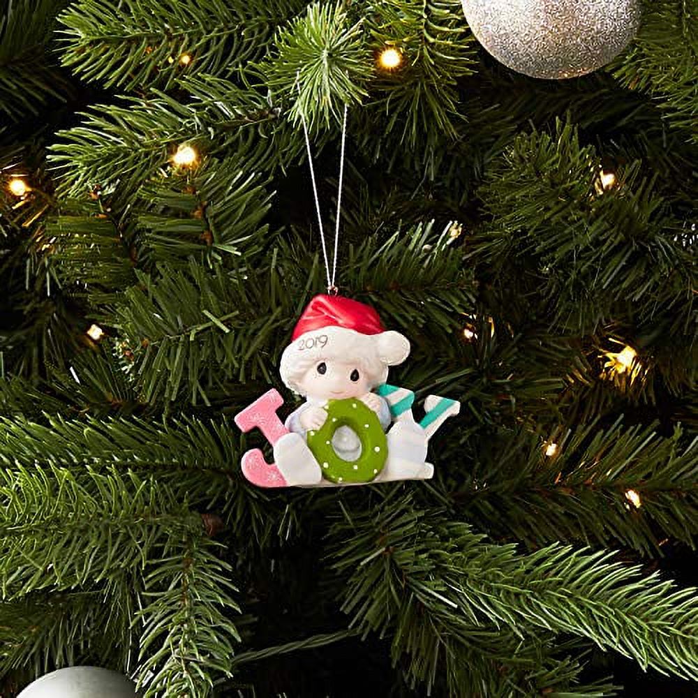 Hallmark Ornament 2019 Baby's First Christmas, Boy - Dated Precious Moments - image 4 of 4