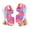Red, variant on Conairie Sandals For Girl Open Toe No Slip Sole Water Sneakers Childrens Lightweight Soft Casual Shoes Green 1-1.5 Y