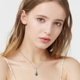 thumbnail image 2 of Urn Necklace for Ashes 925 Sterling Silver with May Birthstone Cremation Jewelry Keepsake Ashes Pendant Necklace Memorial Jewelry for Women Loved One, 2 of 10
