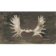 thumbnail image 2 of Harper, Ethan 24x16 Gold Ornate Wood Framed with Double Matting Museum Art Print Titled - Rustic Moose Mount I, 2 of 4