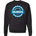 thumbnail image 2 of Inktastic Grandparents Day Worlds Best Grandpa Adult Sweatshirt, 2 of 4