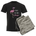 thumbnail image 6 of CafePress - Embrace Your Inner Flamingo Men's Dark Pajamas - Men's Dark Loose Fit Cotton Pajama Set, 6 of 7