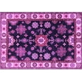 thumbnail image 1 of Ahgly Company Indoor Rectangle Persian Purple Traditional Area Rugs, 6' x 9', 1 of 4