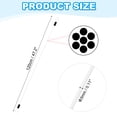 thumbnail image 2 of Uxcell Dia Vinyl Coated Stainless Steel Cable with Loop, Flexible Wire Rope Security Chain Lanyard for Outdoor Lighting 1/8" 4ft White, 2 of 7