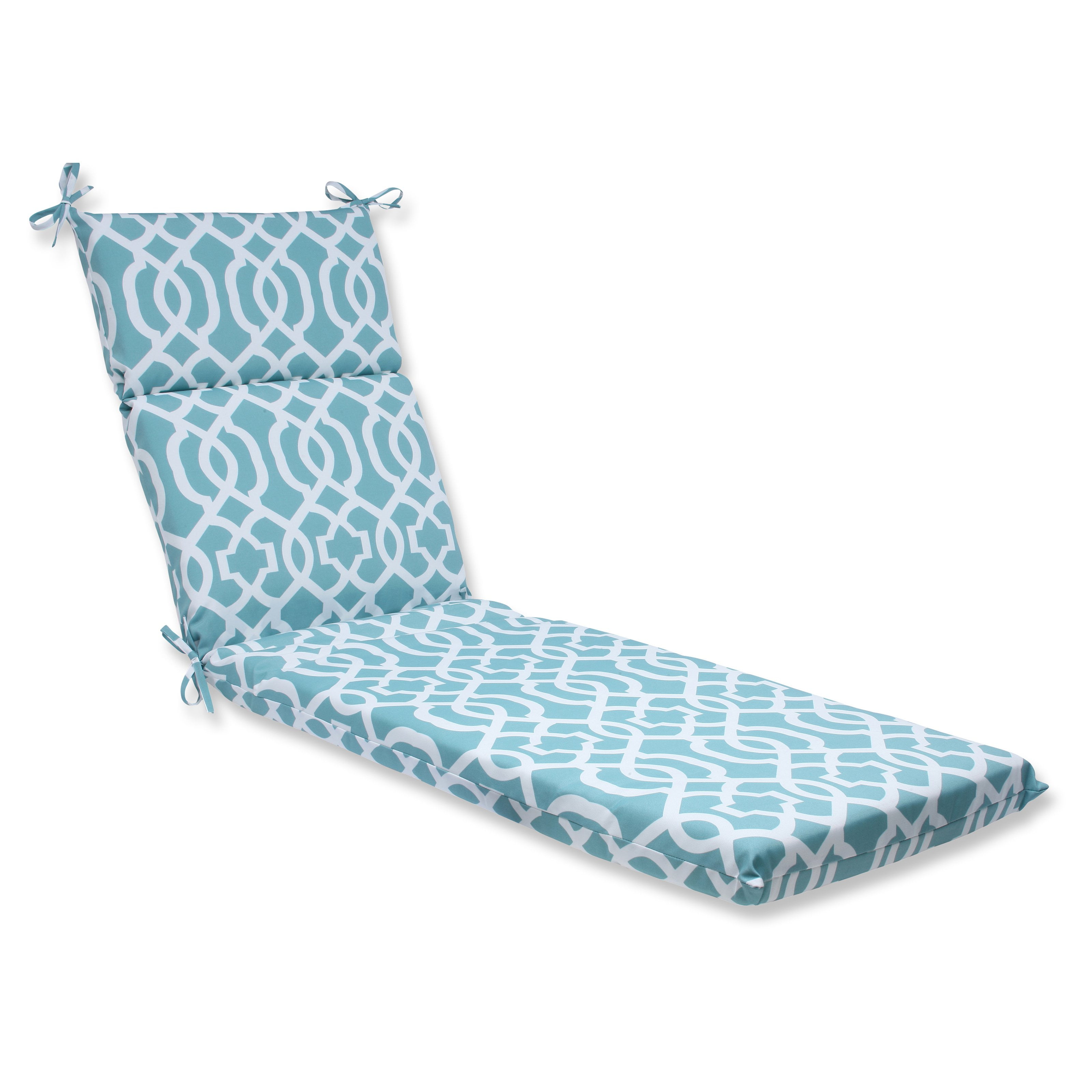 aqua chaise cushion