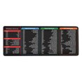 thumbnail image 1 of Visland Mouse Pad Large Excel Cheat Sheet Desk Pad Wear Resistant Smooth Surface Non-Slip Base Easy to Clean Table Gaming Mousepad, 1 of 8