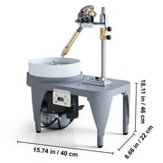 VEVOR Gem Faceting Machine, 180W Jewelry Lapidary Cutting Polisher with Faceted Manipulator, Gemstone Polishing Machine DIY, Gem Faceting Machine 2800RPM, Lapidary Polisher for Jade, Stone, Cutting
