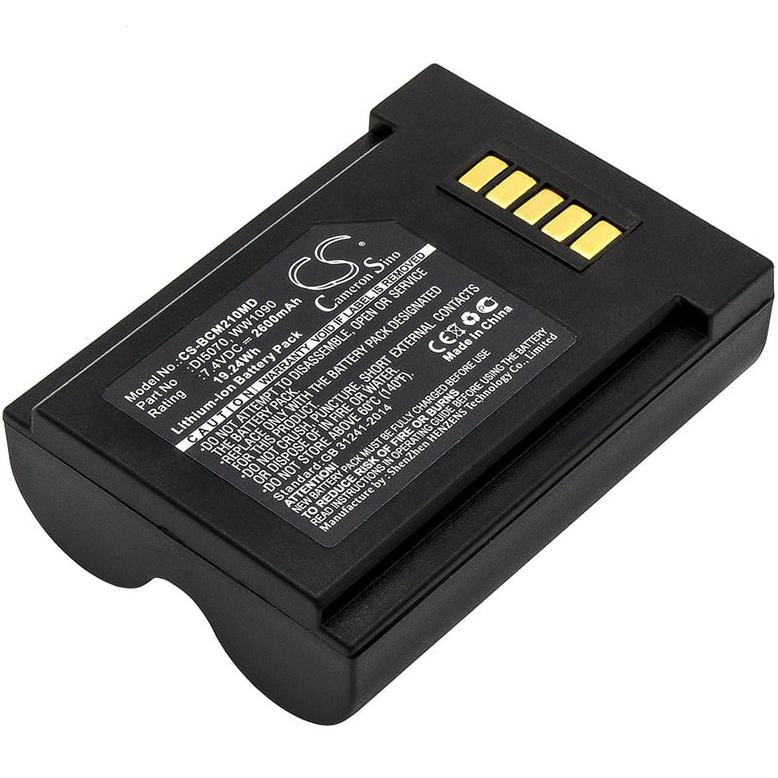 Batterie 650mAh 3.7V Li-ion - Compatible Alcatel 500 DECT, NEC I755/SL1100/SV8100 - Noir