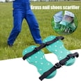 thumbnail image 3 of Chaussures d'Aération pour Cour et Pelouse, Chaussures à Clous de Jardin, Outils, Vert, 3 of 8