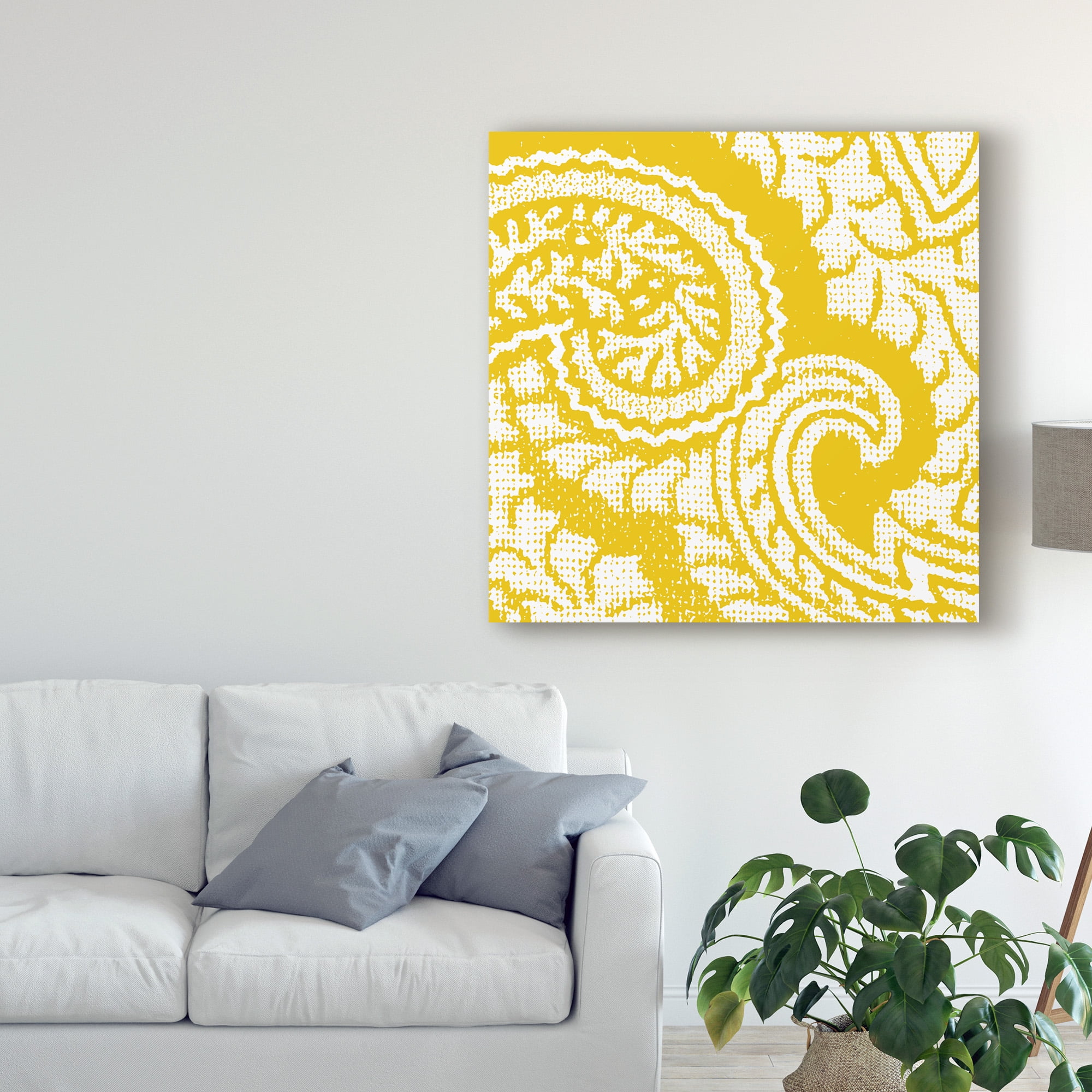 Trademark Fine Art 'Boho Bright IV' Canvas Art by Wild Apple Portfolio
