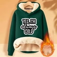 thumbnail image 1 of DPTALR Sweat à Capuche d'Hiver Chaud pour Femmes avec Poche Manches Longues, 1 of 4