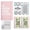 Pink, variant on 100 Envelope Savings Challenge Binder A6 with 50 Clear Pockets Flower Tracker Elastic Closure, Black