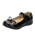 thumbnail image 2 of 8 Years Toddler Flower Girl Dress Shoes - Girl Ballet Flats Party School Shoes Wedding Black, 2 of 6