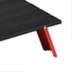 thumbnail image 3 of Small Outdoor Folding Table Aluminum Alloy Portable Camping Folding Table for Beach Picnic Black Red, 3 of 4