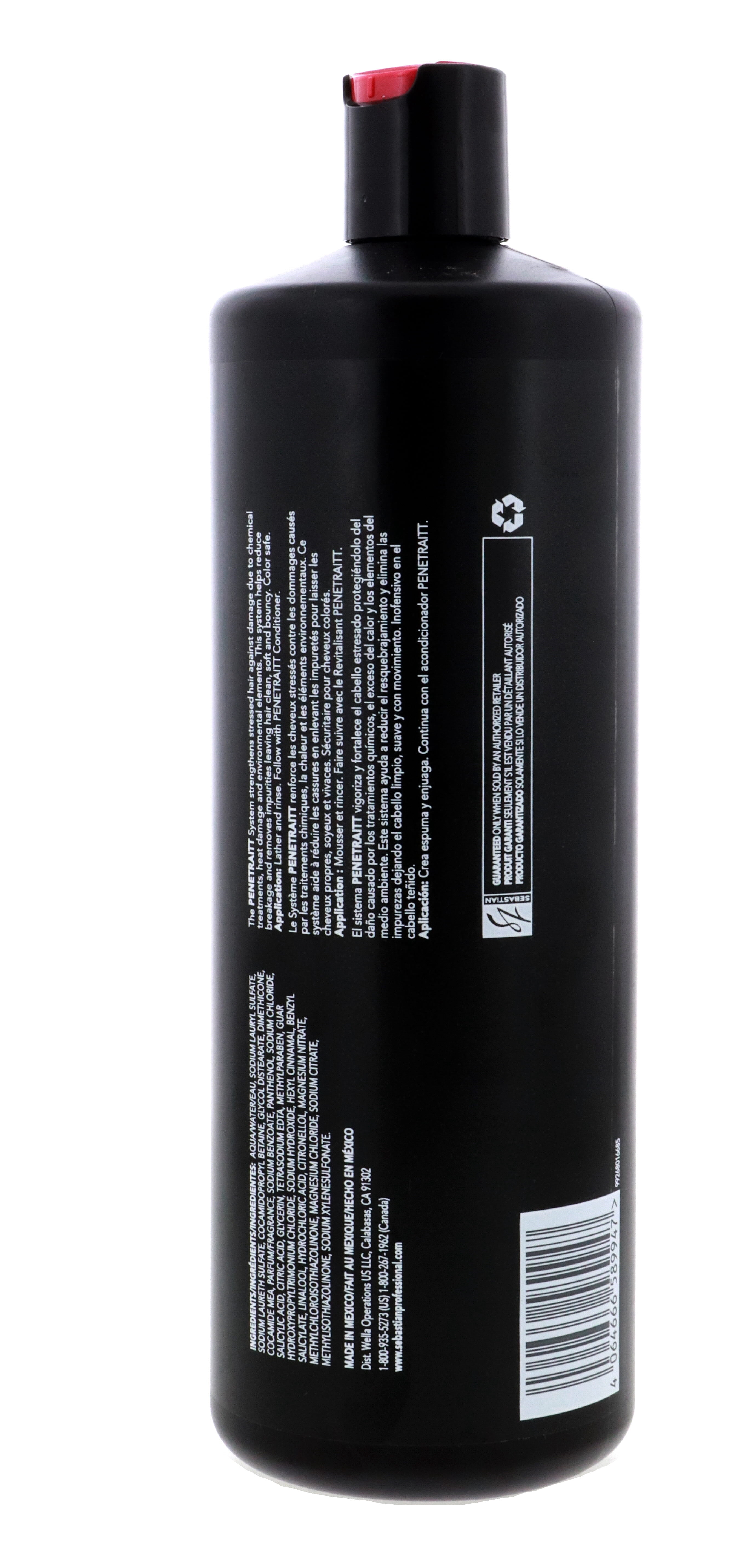 Sebastian - Penetraitt Strengthening and Repair-Shampoo(1000ml/33.8oz)