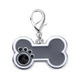 thumbnail image 1 of Alloy Pet Dog Tag - Engravable, Customized Info, Lightweight/Durable, Rounded Edges, Universal for Cats/Dogs, 1 of 1