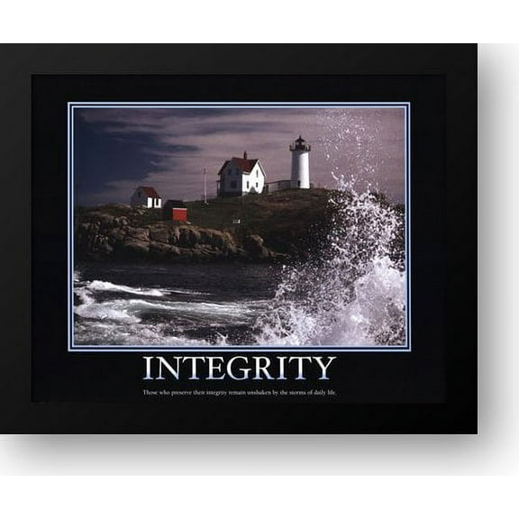 Motivational - Integrity 18x15 Framed Art Print