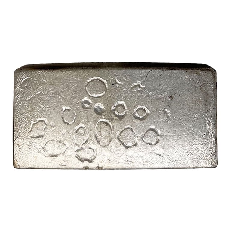 100 oz Engelhard Silver Bar (8th Series, 'W' Serial Prefix