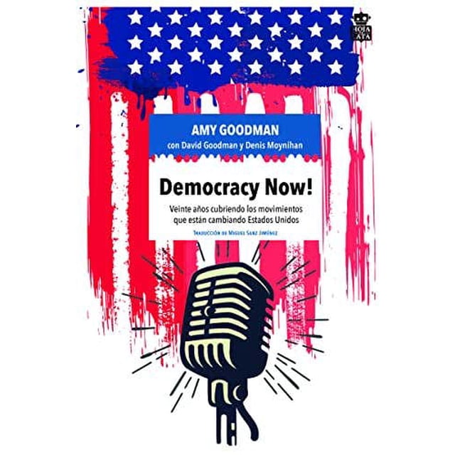 DEMOCRACY NOW! HOJA DE LATA Pasta Blanda