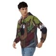thumbnail image 4 of Lsque Scooby-Doo for Mens Full-zip Hoodie, Zip-up Pullover Hooded Sweatshirt, Kangaroo Pocket Hoodie Ideal for Daily Wear, Travel, and Home-Large, 4 of 8
