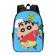 thumbnail image 4 of Mochila de viaje para portátil Crayon Shin-Chan Light Flight, antirrobo con puerto de carga USB, mochila universitaria, gran capacidad para el trabajo, color negro, 17 pulgadas, 4 of 8
