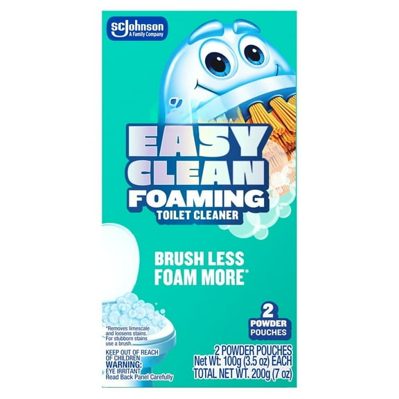 Bubbles Easy Clean Foaming Toilet Cleaner, 2 ct