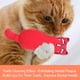 thumbnail image 4 of 3 uds juguete con hierba gatera gato de interior jugando masticar dientes limpieza juguete almohada, 4 of 5