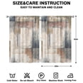 thumbnail image 2 of Gray Abstract Oil Painting Curtains-blackout Curtains Bedroom Decor Living Room Darkening Grommet Window Drapes 2 Panels Set 41"x63", 2 of 2