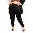 thumbnail image 4 of The Wardrobe Hero Italian Silk Jogger Pant with High Waist, 4 of 8