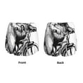 thumbnail image 6 of Goofa Capybara Riding Bicycle Printed Women 2 in 1 Running Shorts,Quick Dry Athletic Workout Shorts,High Waisted Athletic Shorts with Liner Pockets-Large, 6 of 9