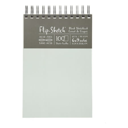 UPC: 0696844960305 | Global Art Flip-Sketch Sketch Book  6  x 9   Mist  100/Sheets