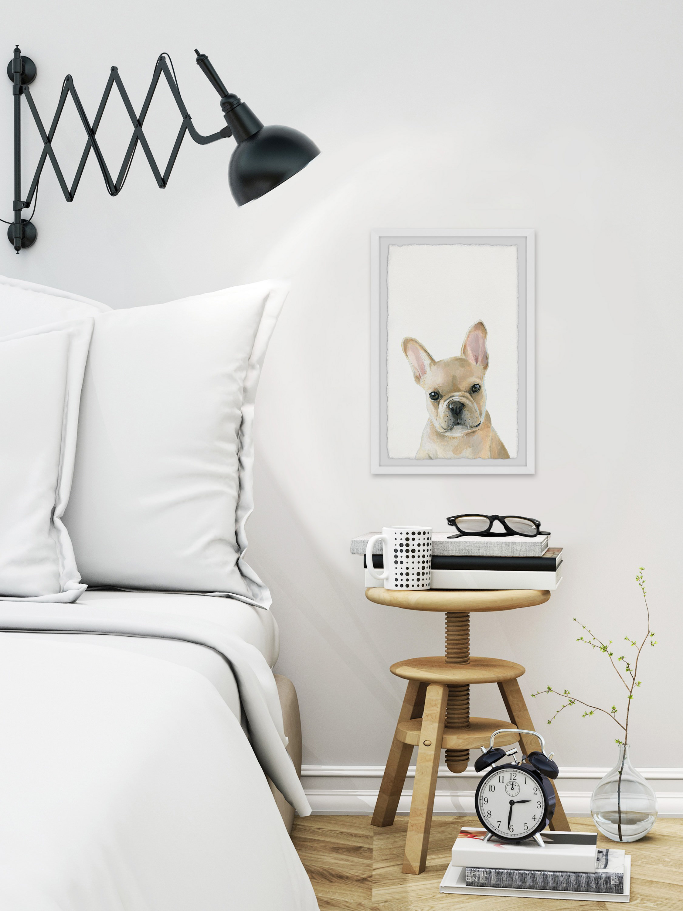 Marmont Hill "The Final Look" Framed Painting Art Print, 8.00" x 1.50"