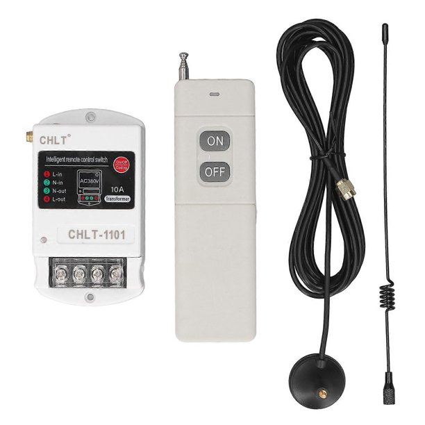 Wireless Remote Switch 1 Phase 5000m Long Range RF for Garage Door ...